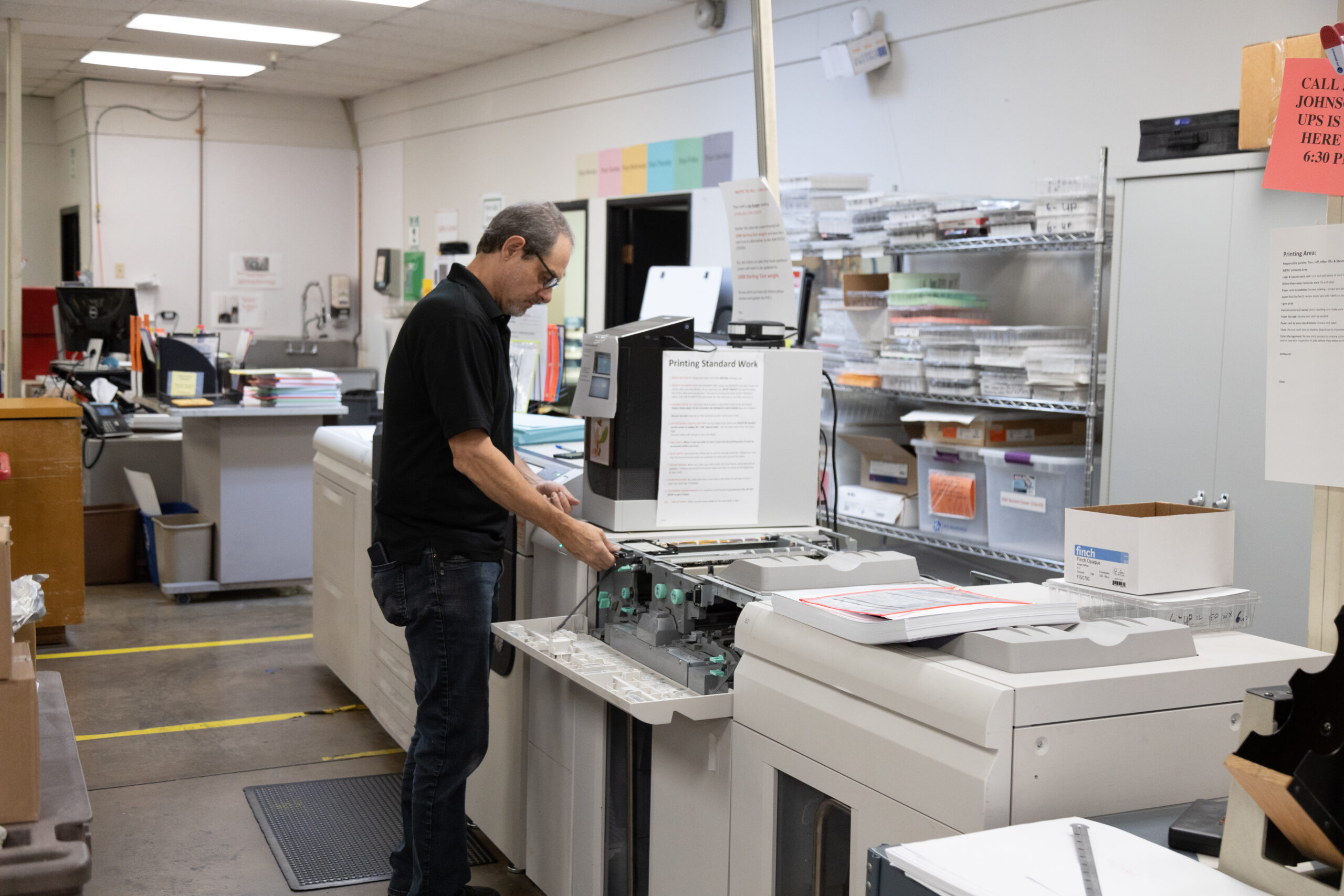 JPS Books staff works to book print and ship quality books on time and quality books printed fast