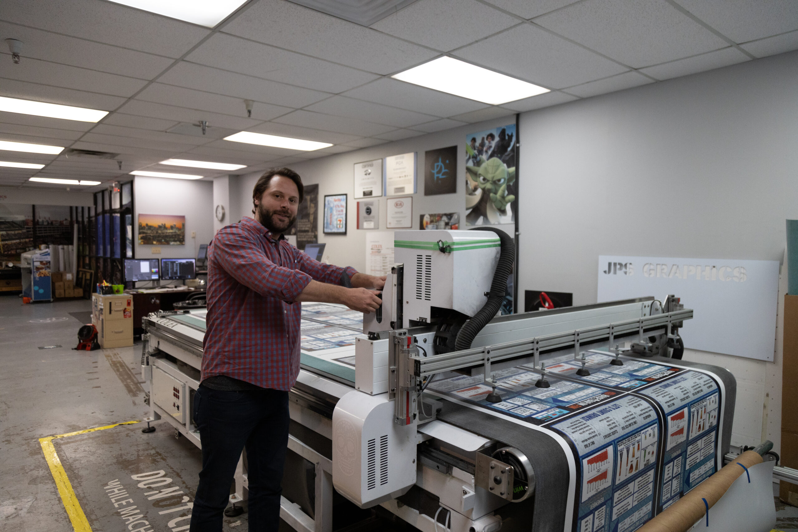 Taylor Johnson JPS Books staff works to book print and ship quality books on time and quality books printed fast