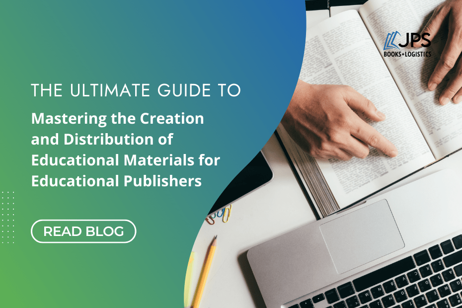 Creation and Distribution of Educational Materials for educational publishers, print and ship